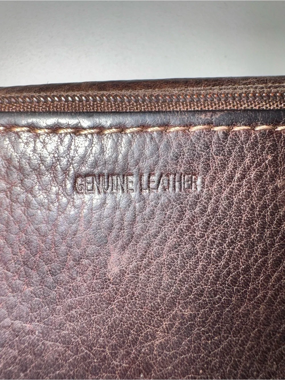 Fossil Dark Brown Leather Wallet